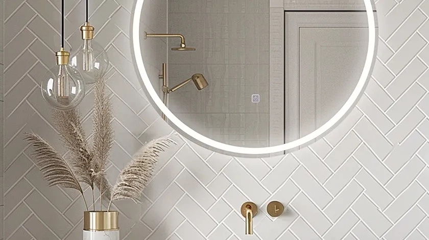 Oglindă Rotundă cu Iluminare LED Balneo Sun 60 cm [6]