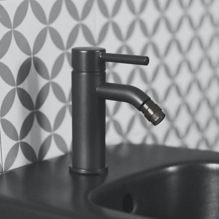 BATERIE BIDEU CERALINE SILK BLACK CU VENTIL [2]