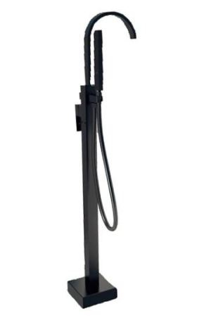 BATERIE CADA CU MONTAJ PE PARDOSEALA MODERN II NEGRU MAT [1]