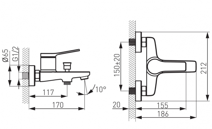 BATERIE CADA/DUS SEPPIA, NEGRU-ROZ AURIU [2]