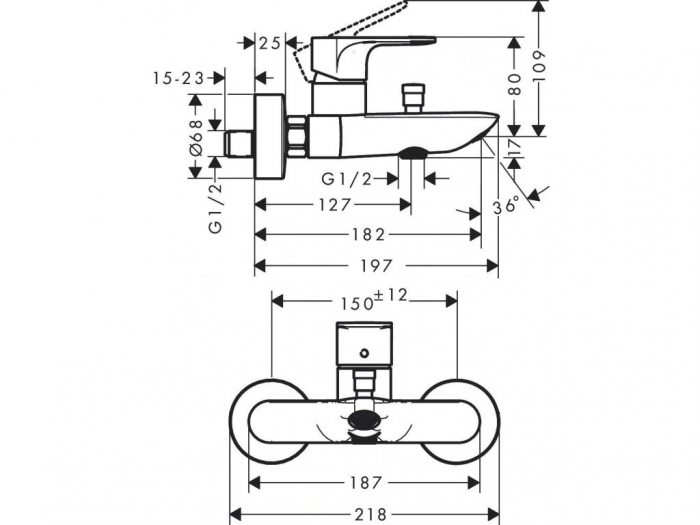 BATERIE CADA REBRIS E, NEGRU MAT [2]