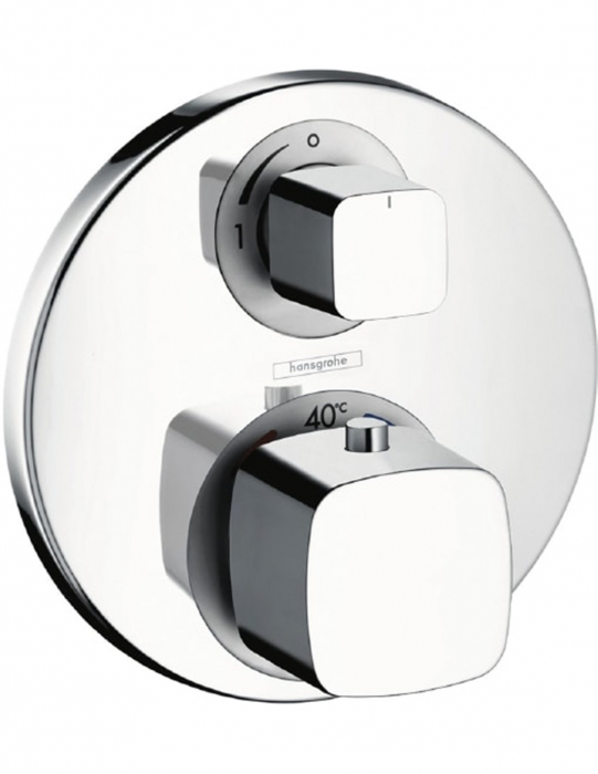 ORNAMENT BATERIE DUS METRIS ECOSTAT E TERMOSTATIC, CU VALVA INCHIDERE [1]