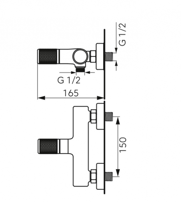 BATERIE DUS ARDESIA, NEGRU-ROZ AURIU [2]