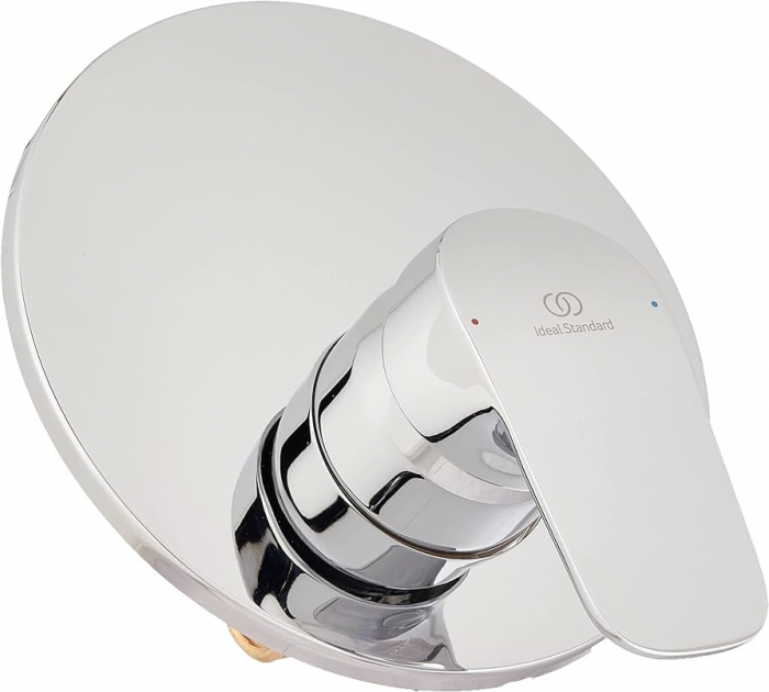 Baterie dus Ideal Standard Ceraflex, montaj incastrat, corp ingropat inclus, crom [2]