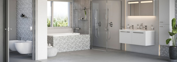 Baterie încastrabilă cu termostat Chrome pentru duș  CR 064.00 [4]