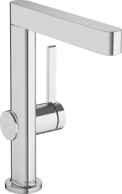 BATERIE LAVOAR FINORIS 230 CU VENTIL PUSH-OPEN, CROM [1]