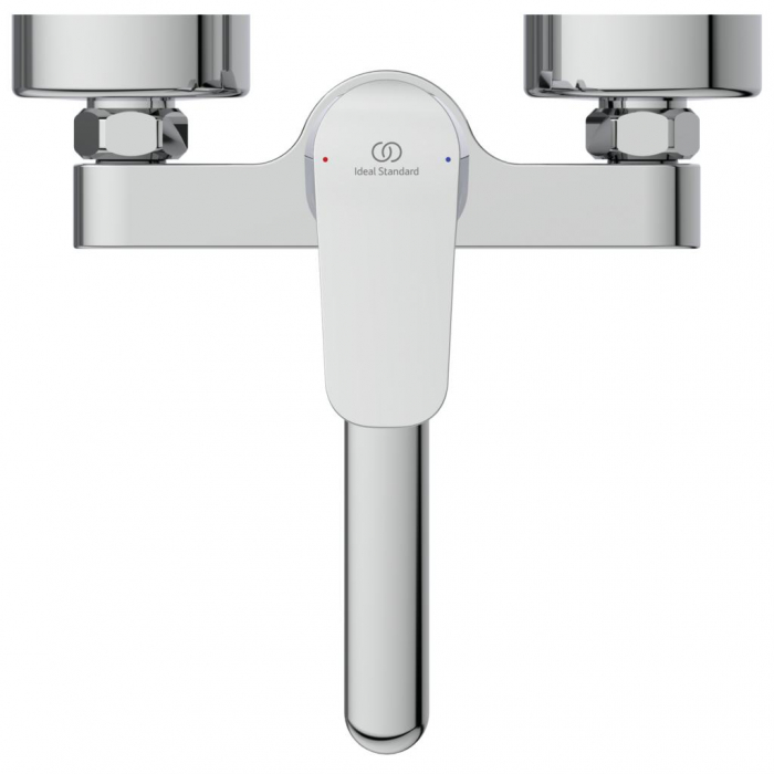 BATERIE LAVOAR CERAFLEX  CU PIPA LUNGA SI PRINDERE IN PERETE [2]