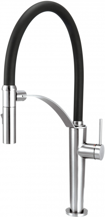 Baterie pentru bucătărie, cu pipă elastică - 2 Funcții [1]