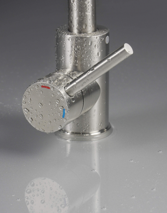 Baterie pentru bucătărie, cu pipă elastică - 2 Funcții [4]