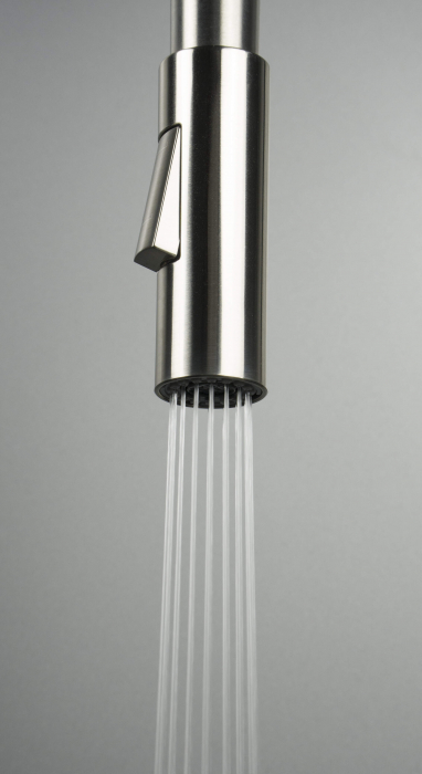 Baterie pentru bucătărie, cu pipă elastică - 2 Funcții,Neo [2]