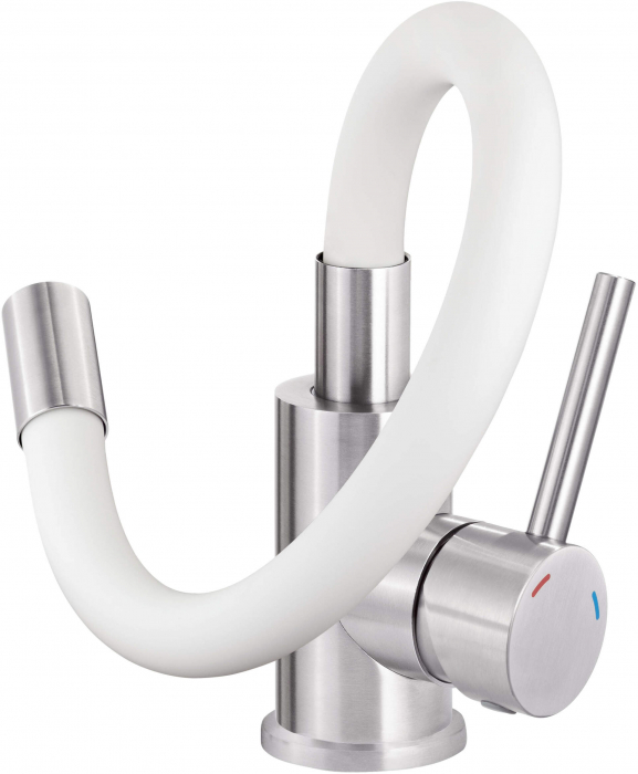 Baterie pentru bucătărie, cu pipă elastică [2]