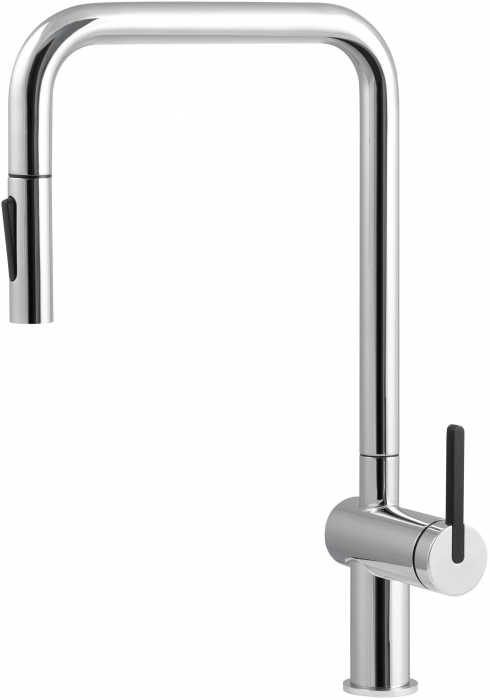 Baterie pentru bucătărie, cu pipă extractibilă [1]