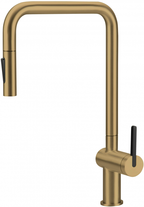 Baterie pentru bucătărie, cu pipă extractibilă [1]