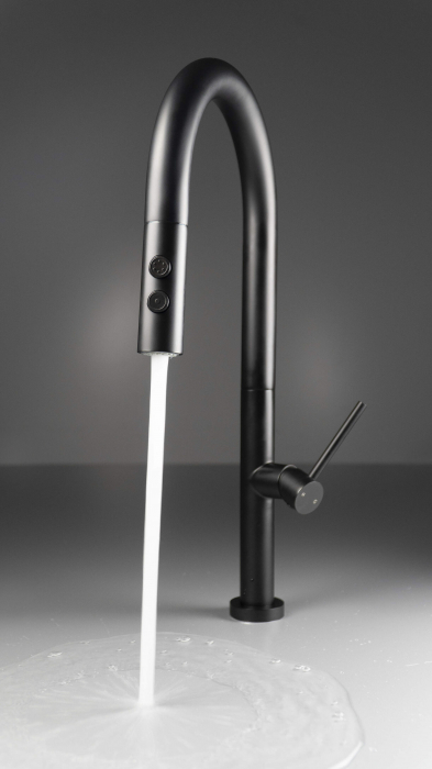 Baterie pentru bucătărie, cu pipă extractibilă - 2 Funcții [3]