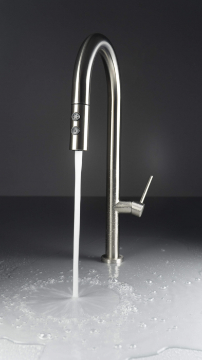 Baterie pentru bucătărie, cu pipă extractibilă - 2 Funcții [3]