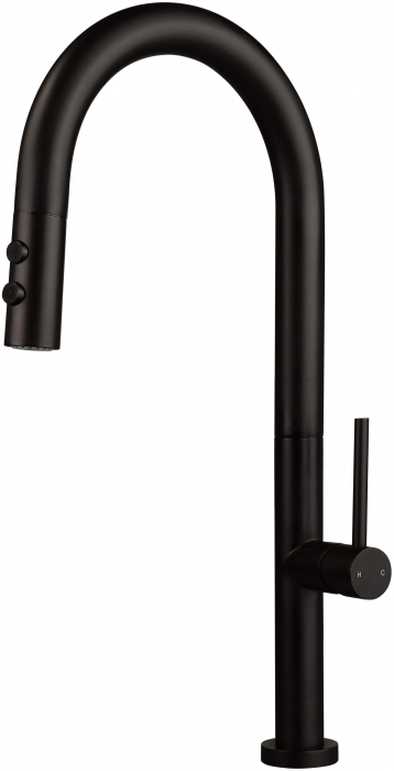 Baterie pentru bucătărie, cu pipă extractibilă - 2 Funcții [1]