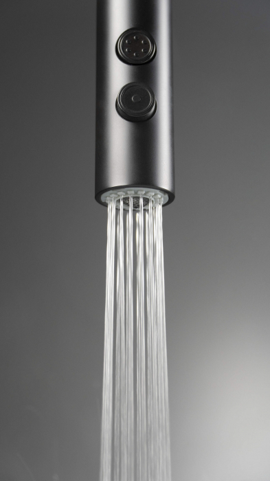 Baterie pentru bucătărie, cu pipă extractibilă - 2 Funcții [5]