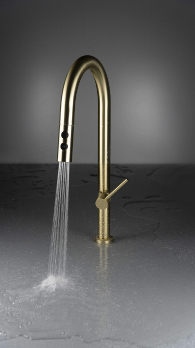 Baterie pentru bucătărie, cu pipă extractibilă - 2 Funcții [2]