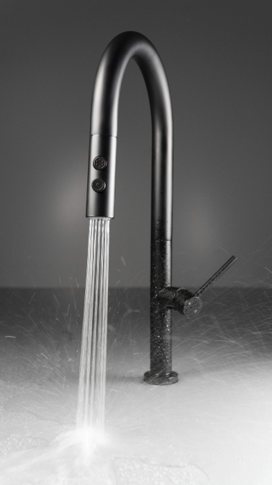 Baterie pentru bucătărie, cu pipă extractibilă - 2 Funcții [2]