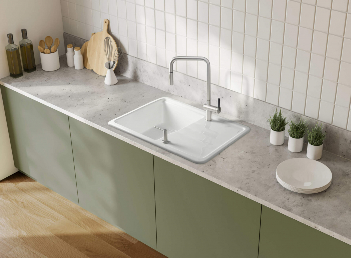 Baterie pentru bucătărie, cu pipă extractibilă [8]