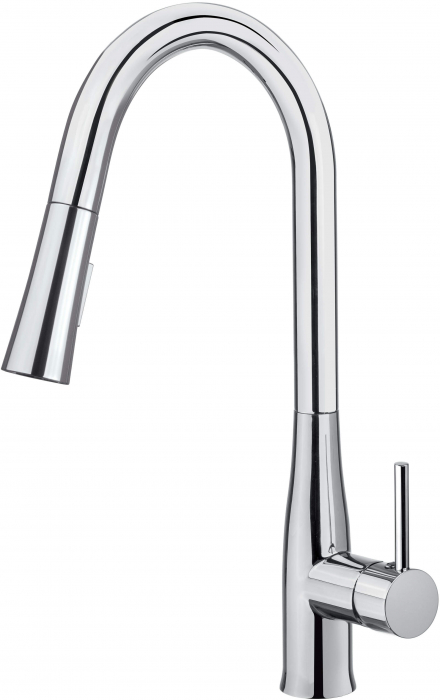 Baterie pentru bucătărie, cu pipă extractibilă - 2 Funcții [1]