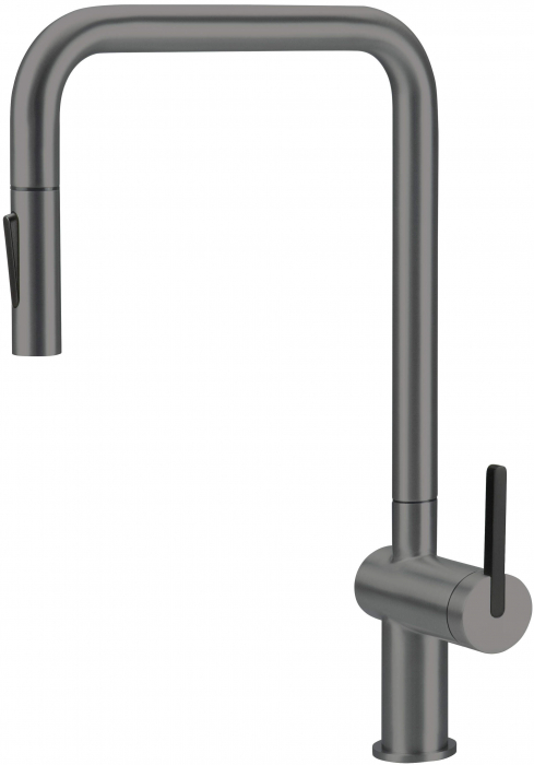 Baterie pentru bucătărie, cu pipă extractibilă [1]