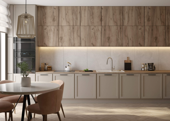 Baterie pentru bucătărie, cu pipă extractibilă, Deante, Kostel,inox satinat [5]