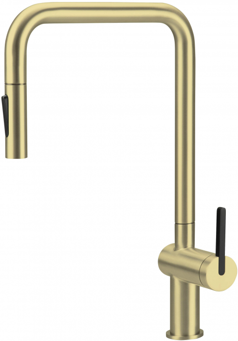 Baterie pentru bucătărie, cu pipă extractibilă [1]