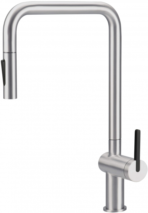 Baterie pentru bucătărie, cu pipă extractibilă [1]