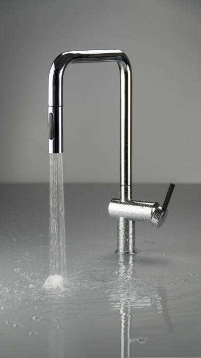 Baterie pentru bucătărie, cu pipă extractibilă [3]