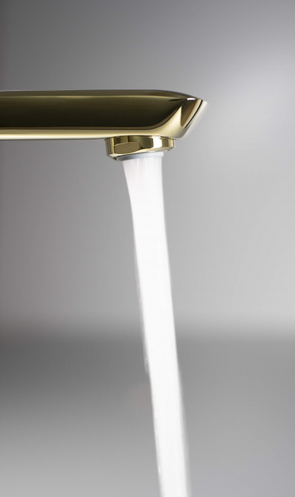 Baterie pentru chiuvetă, înalt, Deante, ,auriu [5]