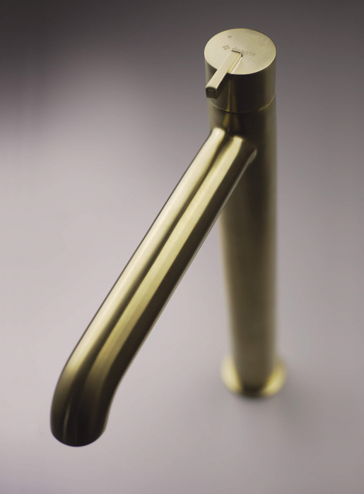 Baterie pentru chiuvetă, înalt, Deante, Silia,auriuiu periat [2]