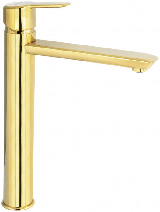 Baterie pentru chiuvetă, înalt, Deante, ,auriu [1]