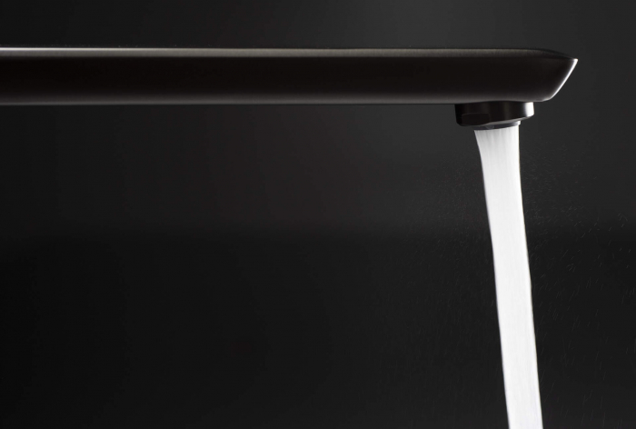 Baterie pentru chiuvetă, înalt, Deante, ,titan [4]