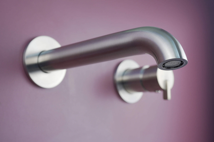 Baterie pentru chiuvetă, îngropat, Deante, Silia,inox satinat [3]