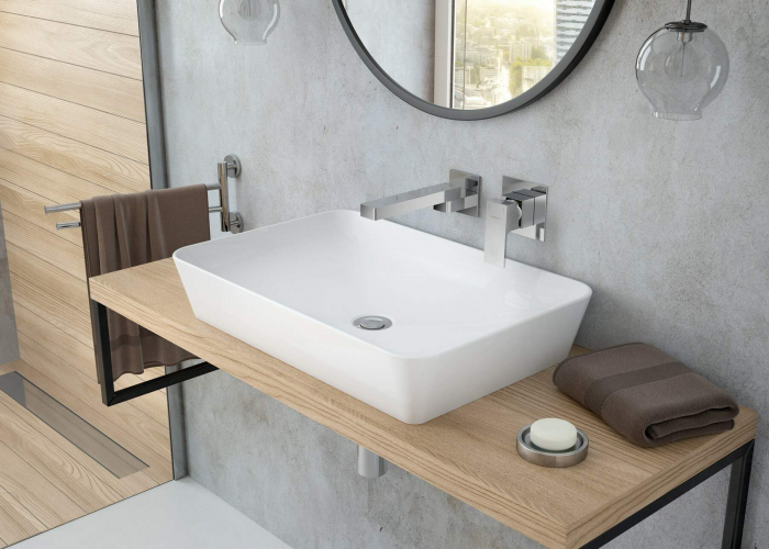 Lavoar ceramic, blat - 60x40 cm [10]