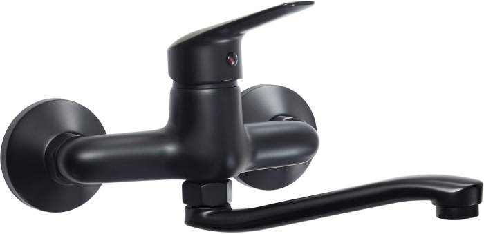 Baterie pentru chiuvetă, montare pe perete [1]