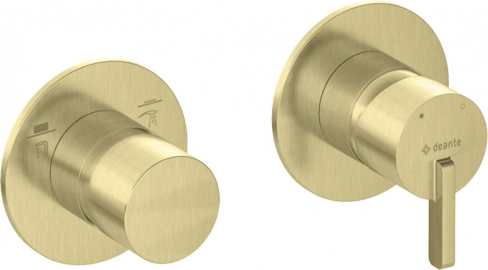 Baterie pentru duș, cu comutator de duș - orizontal [1]