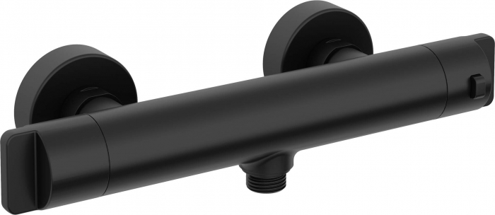 Baterie pentru duș, cu termostat, Deante, Deante termostatic,Negru [1]