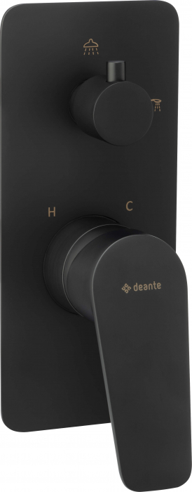 Baterie pentru duș, îngropat, cu comutator de duș [1]