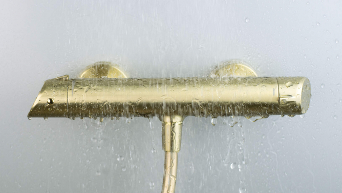 Baterie pentru duș, montare pe perete [3]