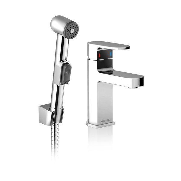 Baterie stativă de chiuvetă cu duș pentru bide, fără ventil  CR 112.00 [1]