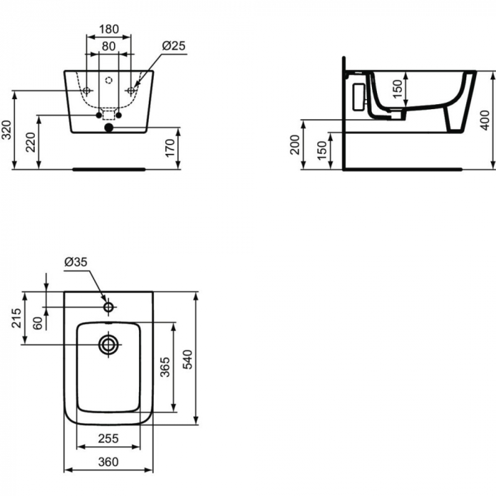 BIDEU SUSPENDAT BLEND CUBE [3]