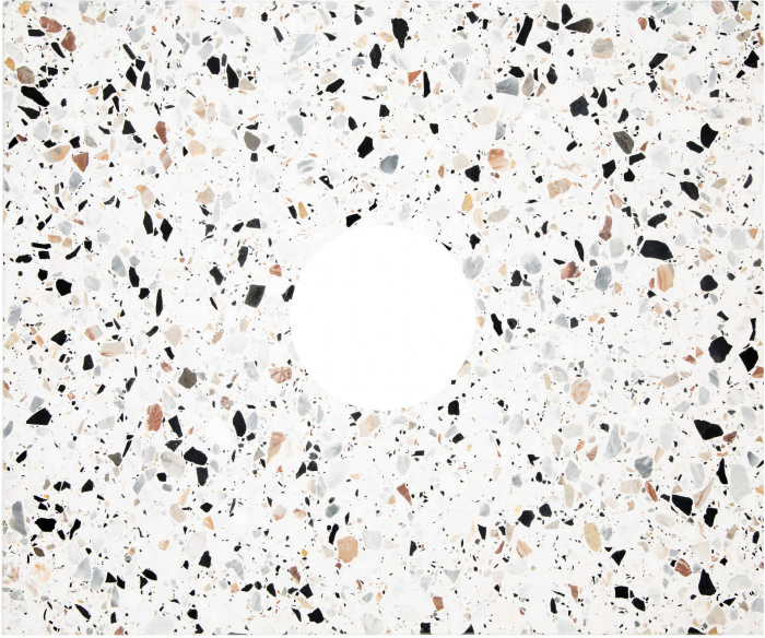 Blat din piatră, pentru consolele de baie, Deante, ,terrazzo [2]
