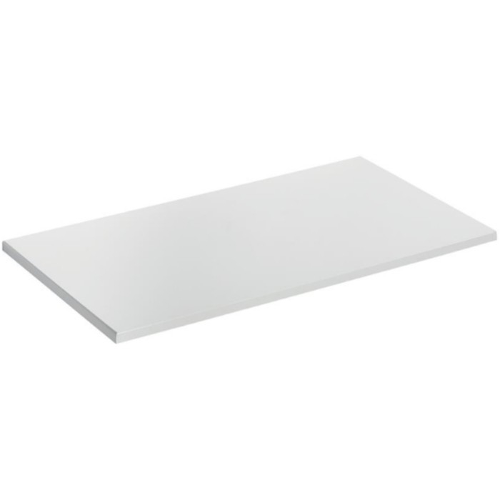 BLAT CONNECT AIR 100 CM PENTRU LAVOAR GRI DESCHIS LUCIOS CU RAMA ALBA MATA [1]