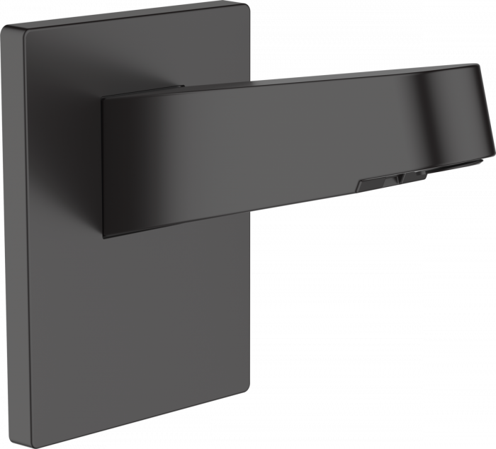 CONECTOR FIXARE PE PERETE CAP DUS PULSIFY 260, NEGRU MAT [1]