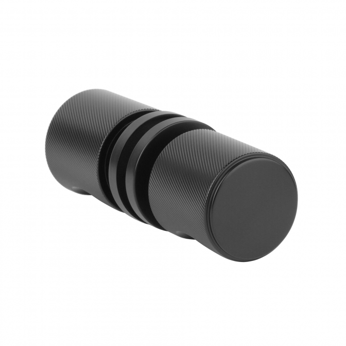 Buton cu doua fețe APRILE CALLA R SLIM 7MM BK - negru mat - mobil / mobil [1]