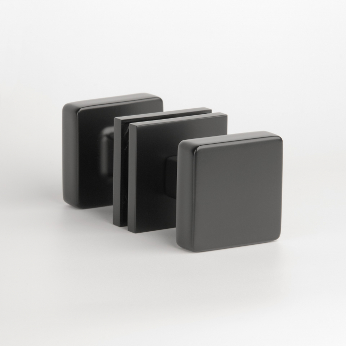 Buton cu doua fețe APRILE MORA Q SLIM 7MM NEGRU - negru mat [1]