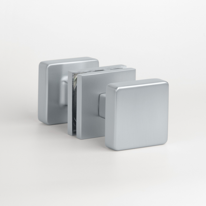 Buton dublu MSC APRILE MORA Q SLIM 7MM - crom satinat [1]