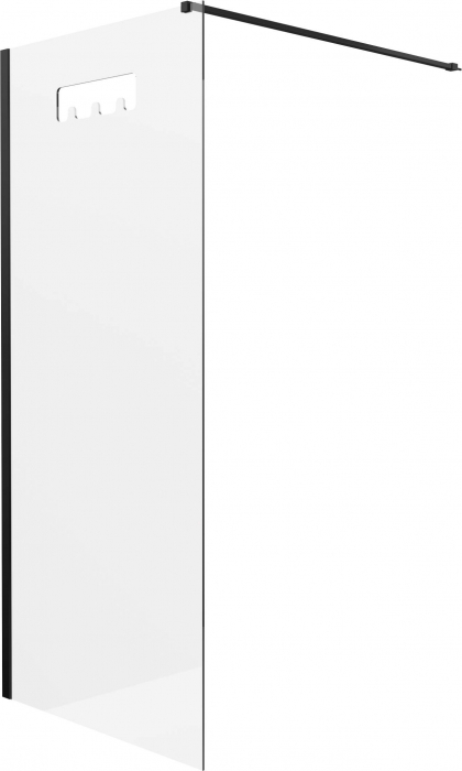 Cabină de duș, paravan, 90 cm, Deante, ,Negru [2]